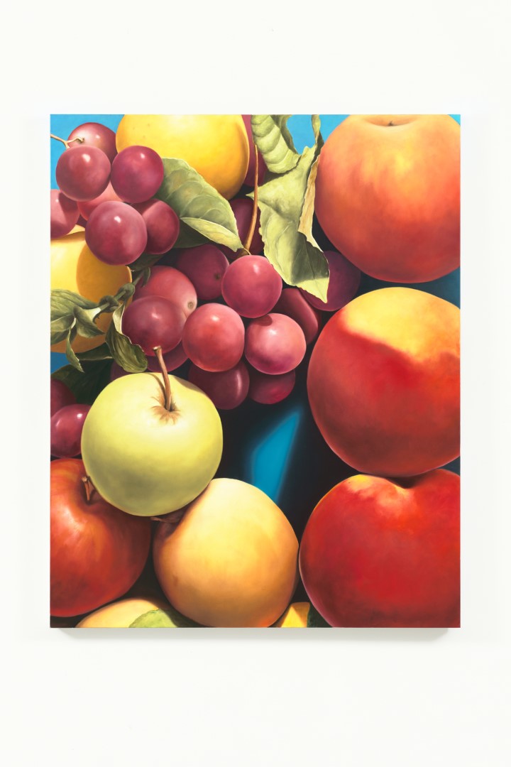 Forbidden Fruit (large) (2025), 150 x 120 cm, oil on linen